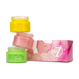 W7 Sweet Dreams Lip Mask Trio – Ready-to-Give Beauty Gift Set for Mom and Best Friend, Strawberry Apple Grapefruit Self-Care Bundle