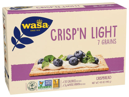 Wasa Crispbread – Less is More Snack for Restraint Focused Homes, Thin Format With No Artificial Additives
