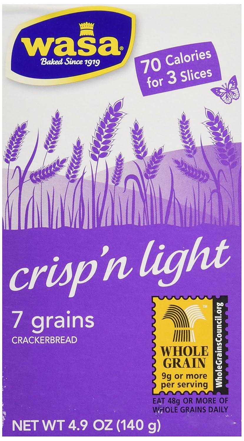 Wasa Crispbread – Less is More Snack for Restraint Focused Homes, Thin Format With No Artificial Additives