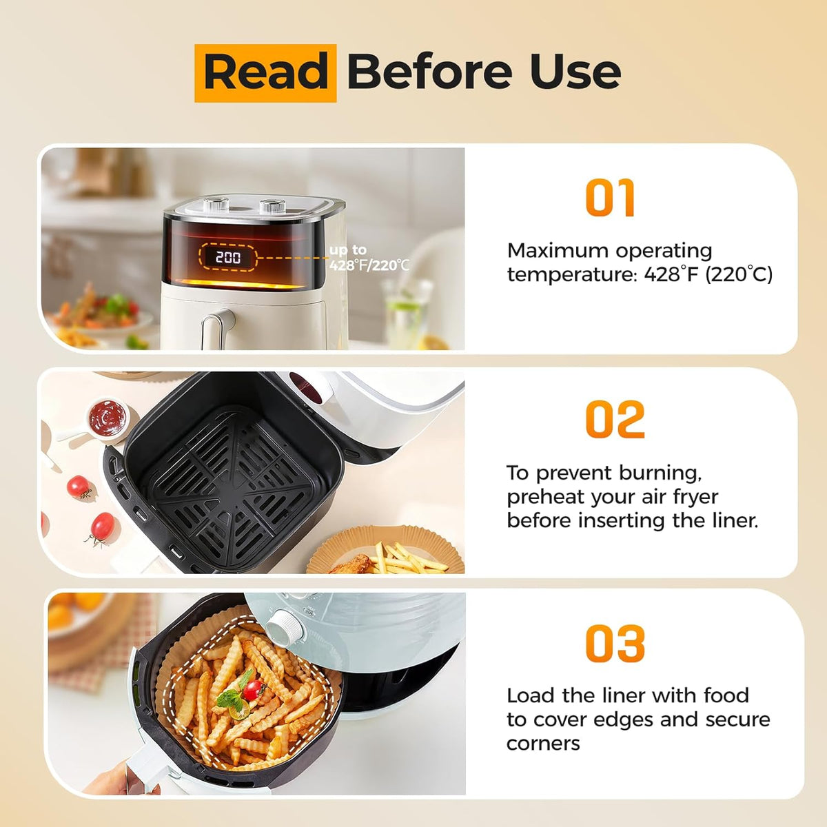 water-proof and oil-proof surface that contains grease and food stains