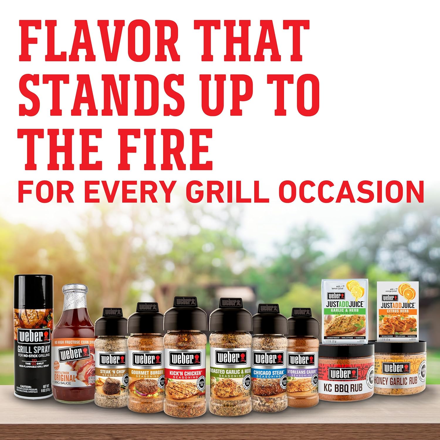 Weber Chicago Steak Seasoning – Weather-Resistant Shaker for Patio and Tailgate Chefs