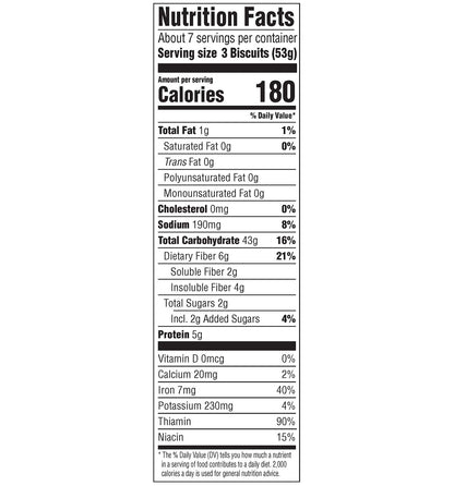 Weetabix Whole Grain Cereal – Stay Full Longer Breakfast for Focused Workdays, 14 oz Box
