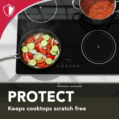 Weiman Ceramic Cooktop Polish – Worry-Free Deep Clean for Households with Active Family Kitchens