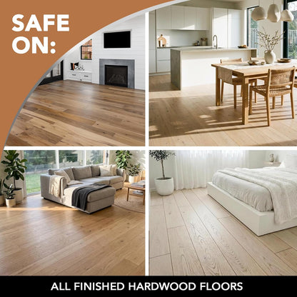 Weiman Hardwood Floor Polish Citrus Scent 3PC - Host and Hostess Gift for Anyone With Worn Wood Floors