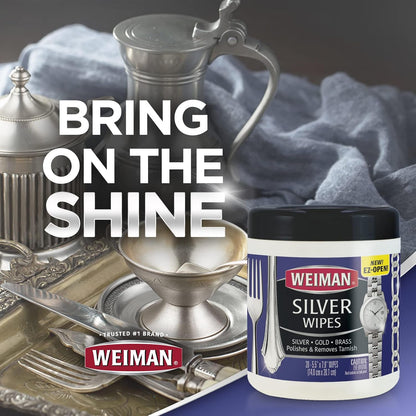 Weiman Jewelry Polish Cleaner – Skin-Friendly Jewelry Cleaner for Sensitive Daily Wearers