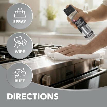 Weiman Stainless Steel Cleaner & Polish – Thoughtful 2-Pack Gift for Housewarmings & Weddings