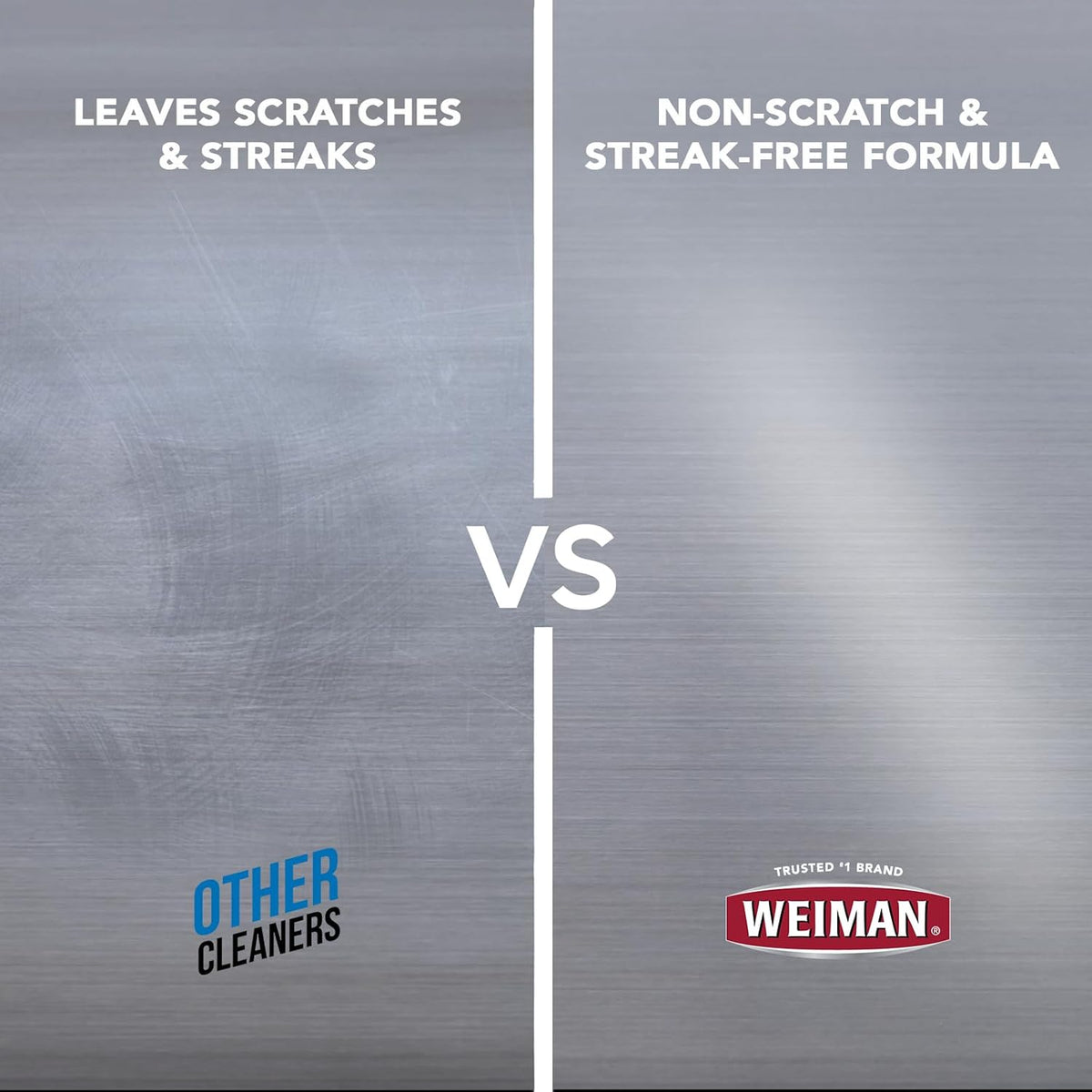Weiman Stainless Steel Cleaner & Polish – Wedding Registry Must-Have, Stainless Care Bundle for New Couples