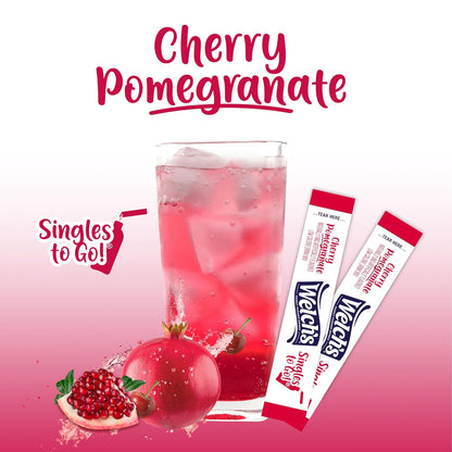 Welch's Singles To Go Powdered Drink Mix - Single Serve Flavored Water Sticks to Replace Soda at the Workstation