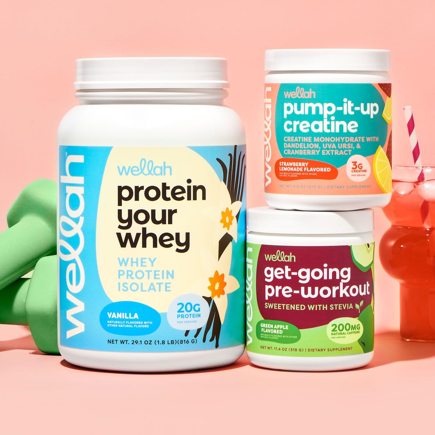 Wellah Pump-It-Up Creatine — Single-Scoop Simplicity for Women Who Refuse to Overcomplicate Their Stack