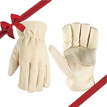Wells Lamont Durable Cowhide Gloves for Outdoor Construction, Landscaping, and Livestock Handling, XX-Large