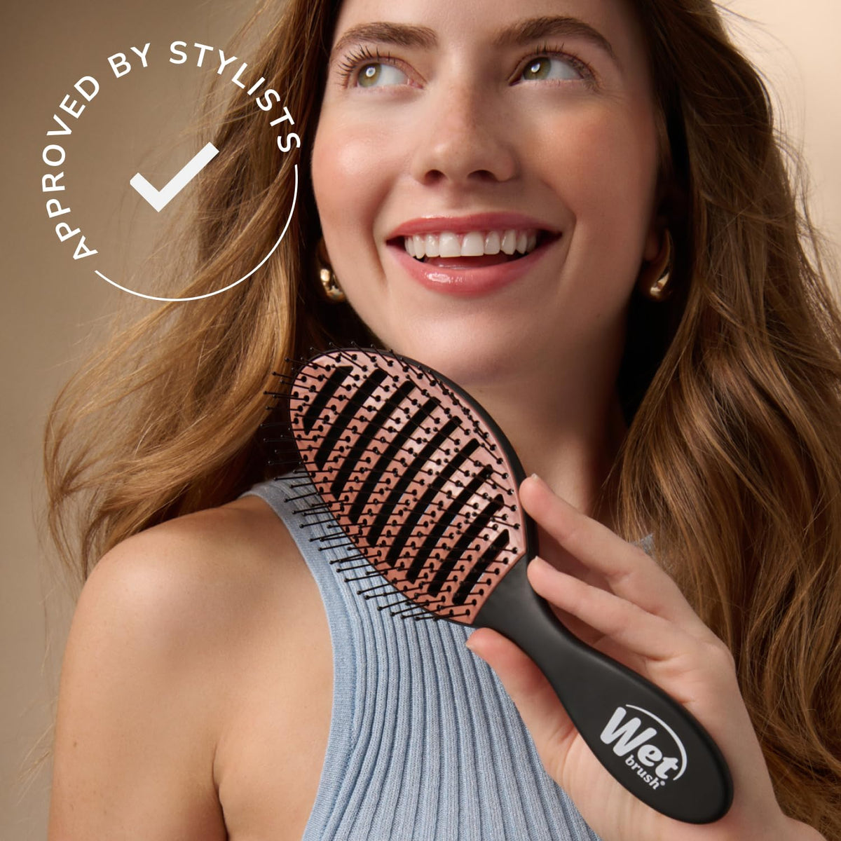 Wet Brush Ceramic Speed Dry Hair Brush – Practical Holiday Gift for Mom, Fast-Dry Vented Brush for Housewarming and Special Occasion Giving