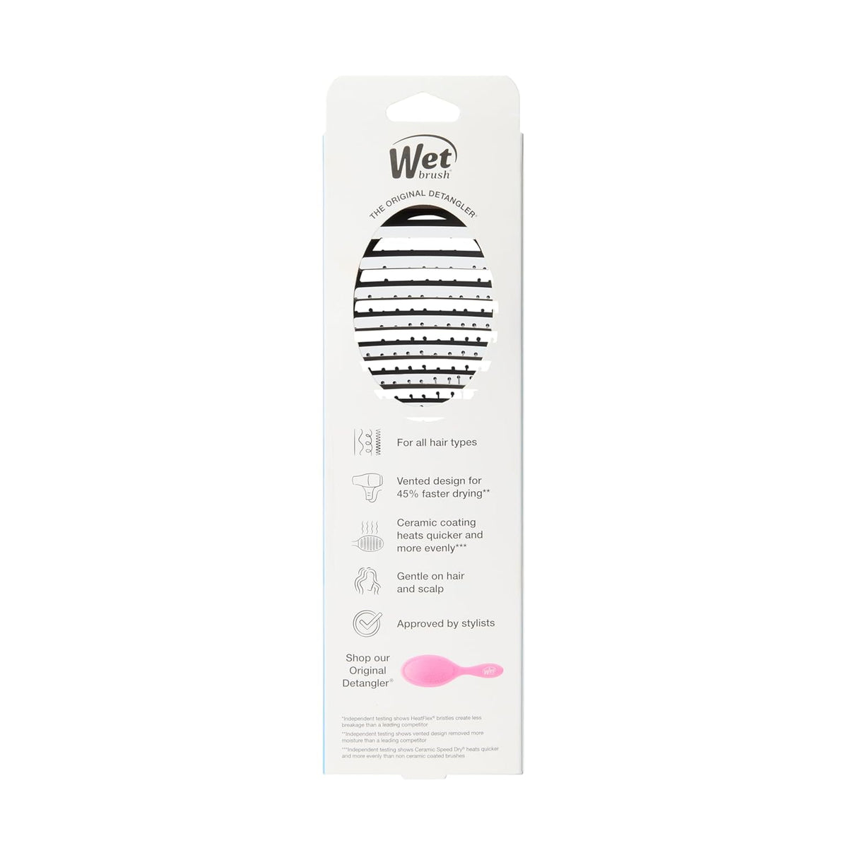 Wet Brush Ceramic Speed Dry Hair Brush – Practical Holiday Gift for Mom, Fast-Dry Vented Brush for Housewarming and Special Occasion Giving