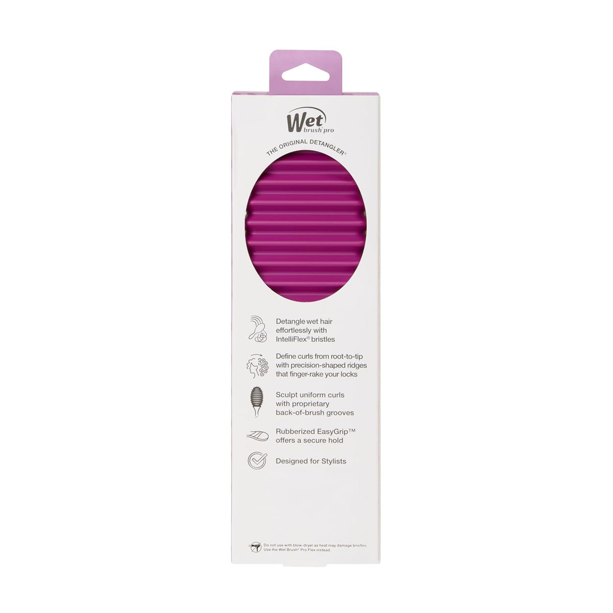 Wet Brush Curl Shaper Detangler – At Home Spa Night Accessory for Defining Curls with Zero Breakage