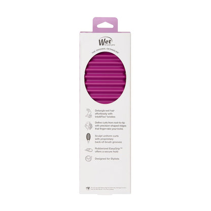 Wet Brush Curl Shaper Detangler – At Home Spa Night Accessory for Defining Curls with Zero Breakage