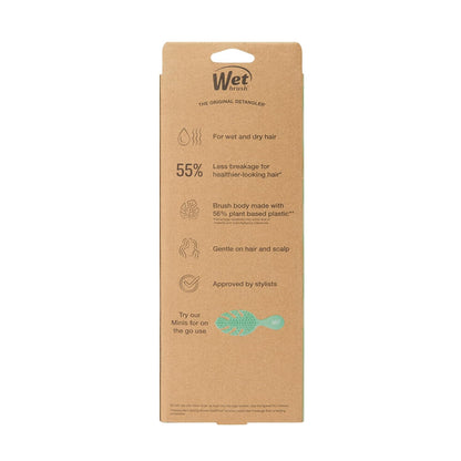 Wet Brush Go Green Curl Detangler – Mom-Approved Detangler for Tangle-Prone Kids' Hair, Nursery Safe