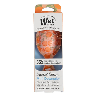 Wet Brush Mini Detangler – Capsule Bathroom Essential, One Compact Brush Replaces Multiple Detanglers