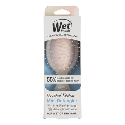 Wet Brush Mini Detangler – Grandparent's Home Travel Brush, Kid-Friendly Detangler in Iridescent Colorways