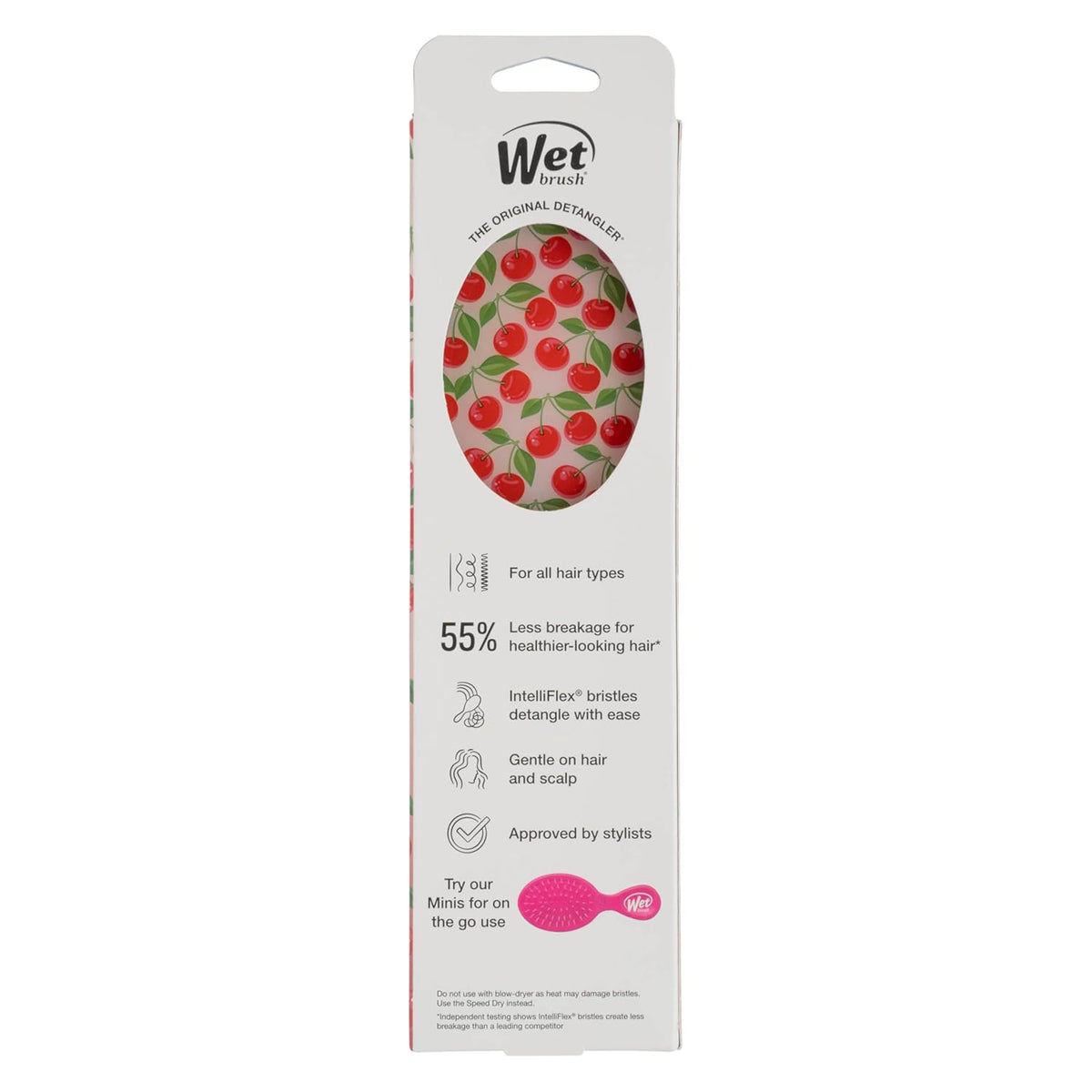 Wet Brush Original Detangler – Compact Detangler for Camping Trips and Outdoor Adventures