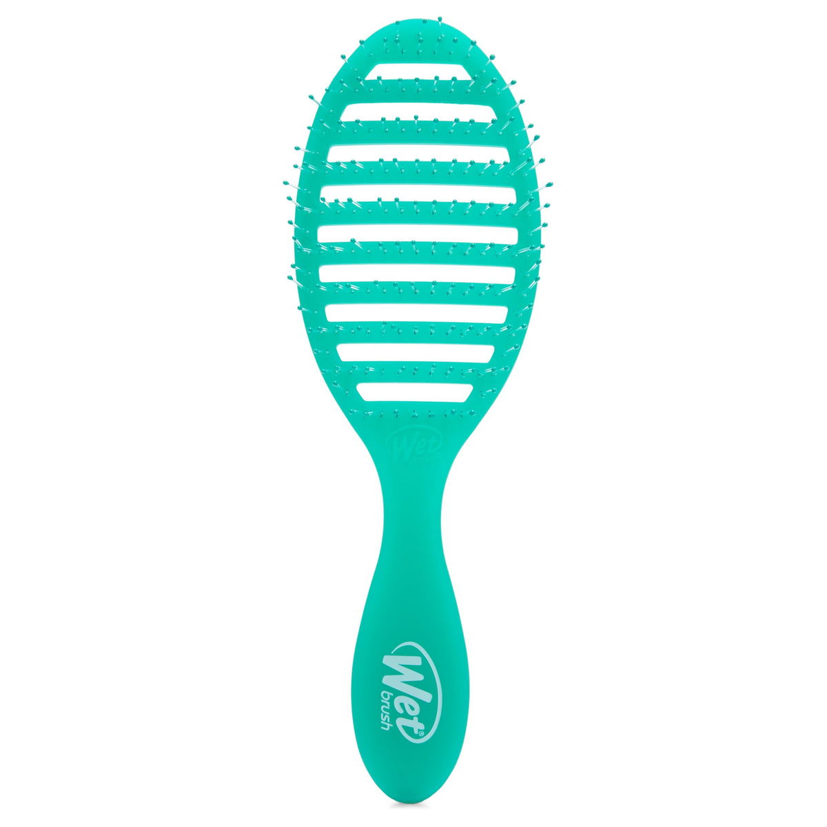 Wet Brush Speed Dry, Green Juice (Summer Quencher) - Vented Design &amp;amp; Soft HeatFlex Bristles Are Blow Dry Safe - Ergonomic Handle Manages Tangles - Pain-Free Hair Brush, Limited Edition