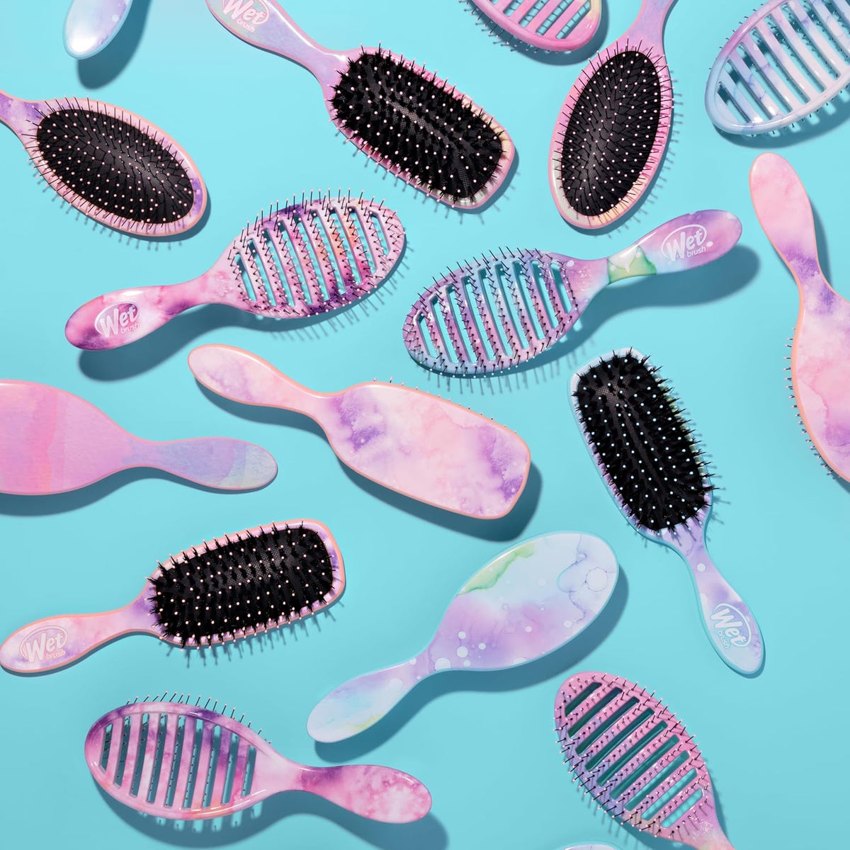 Wet Brush Speed Dry Hair Brush - Time-Saving Detangler for the Home Office and Gym Shower Get-Ready
