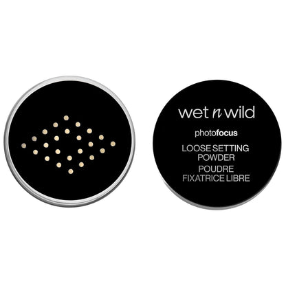 wet n wild Photo Focus Banana Setting Powder - Restrained Beauty Pick, Neutral-Toned Multi-Use Powder in a Clean Jar