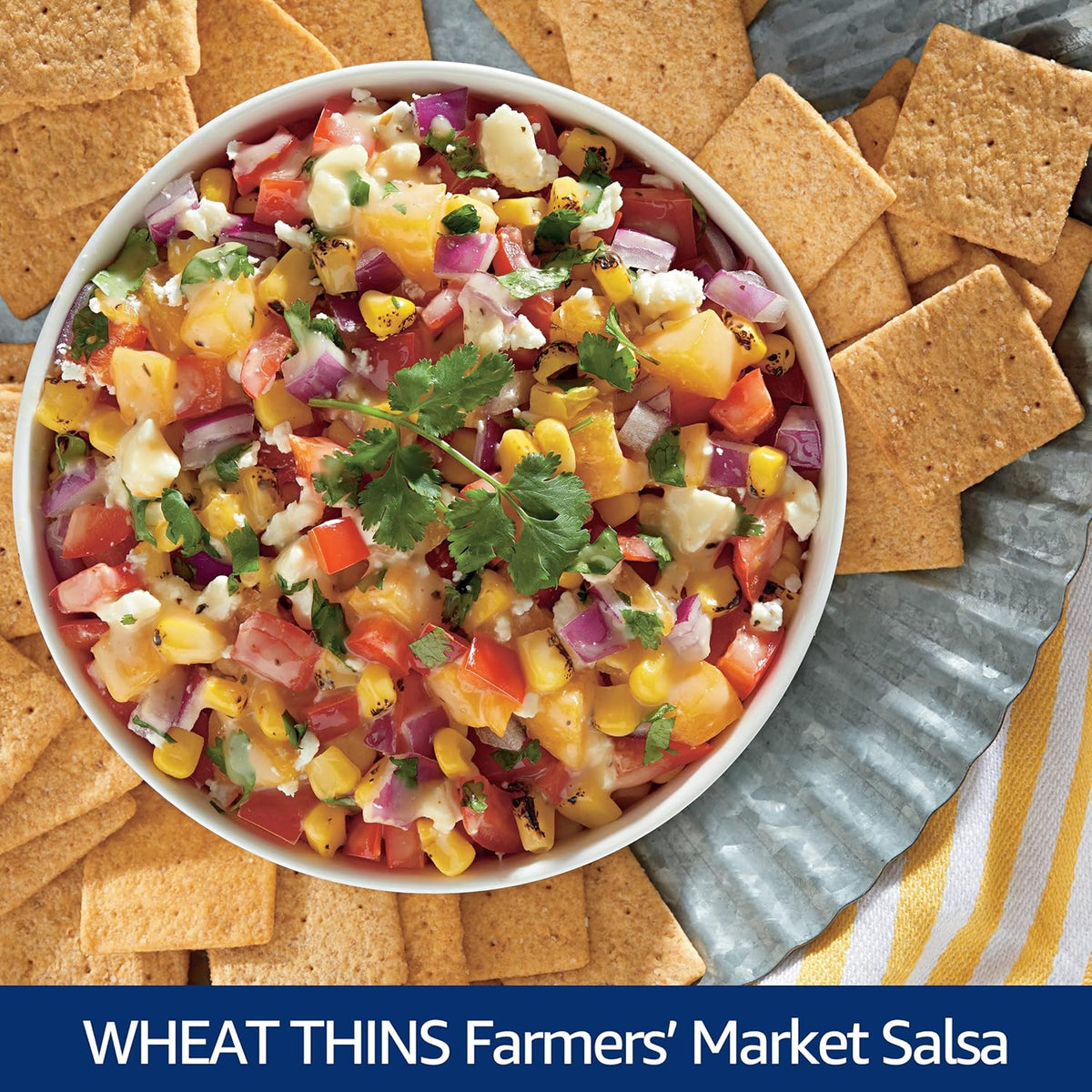 Wheat Thins Reduced Fat Snacks – 21g Whole Grain Cracker for Health-Conscious Snackers