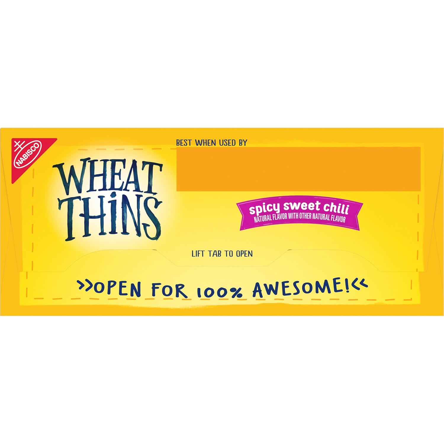 Wheat Thins Spicy Sweet Chili Crackers – Wholesome Spicy-Sweet Crunch for Family Movie Night and Balanced Lifestyle Pantry, 8.5 oz