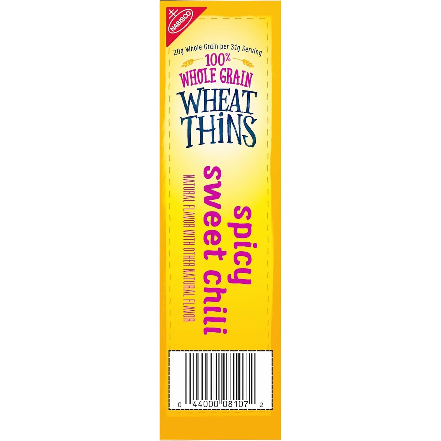 Wheat Thins Spicy Sweet Chili Crackers – Wholesome Spicy-Sweet Crunch for Family Movie Night and Balanced Lifestyle Pantry, 8.5 oz