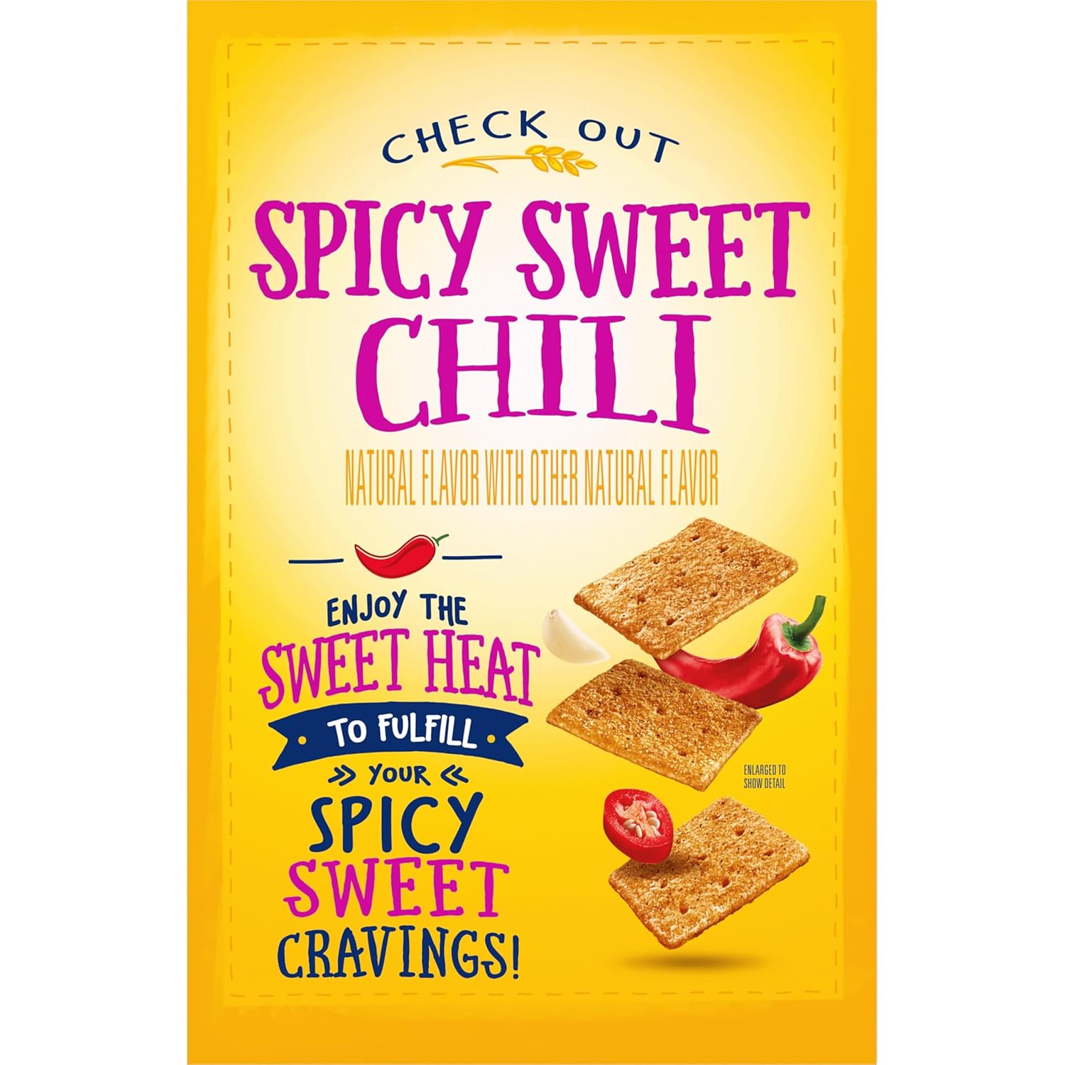 Wheat Thins Spicy Sweet Chili Crackers – Wholesome Spicy-Sweet Crunch for Family Movie Night and Balanced Lifestyle Pantry, 8.5 oz
