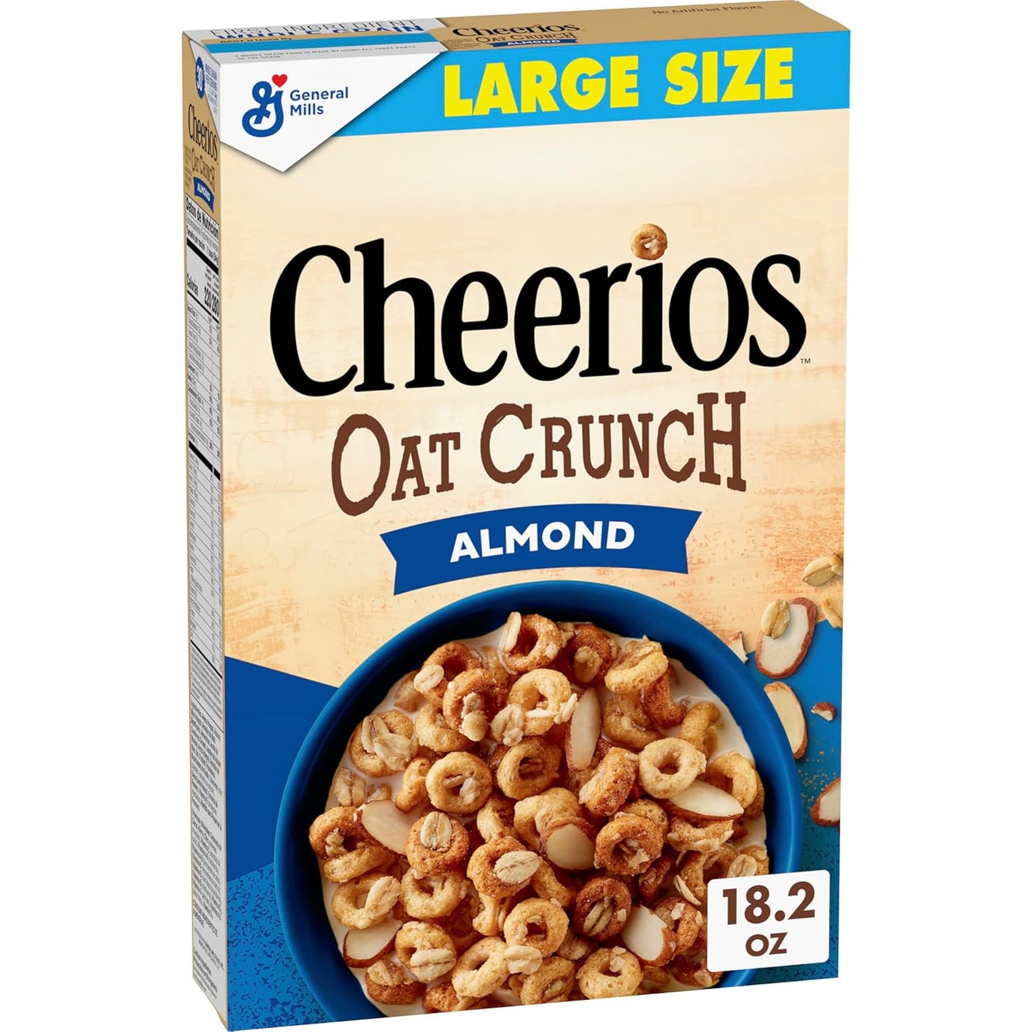 whole grain oats as the #1 ingredient with 30g whole grain per serving