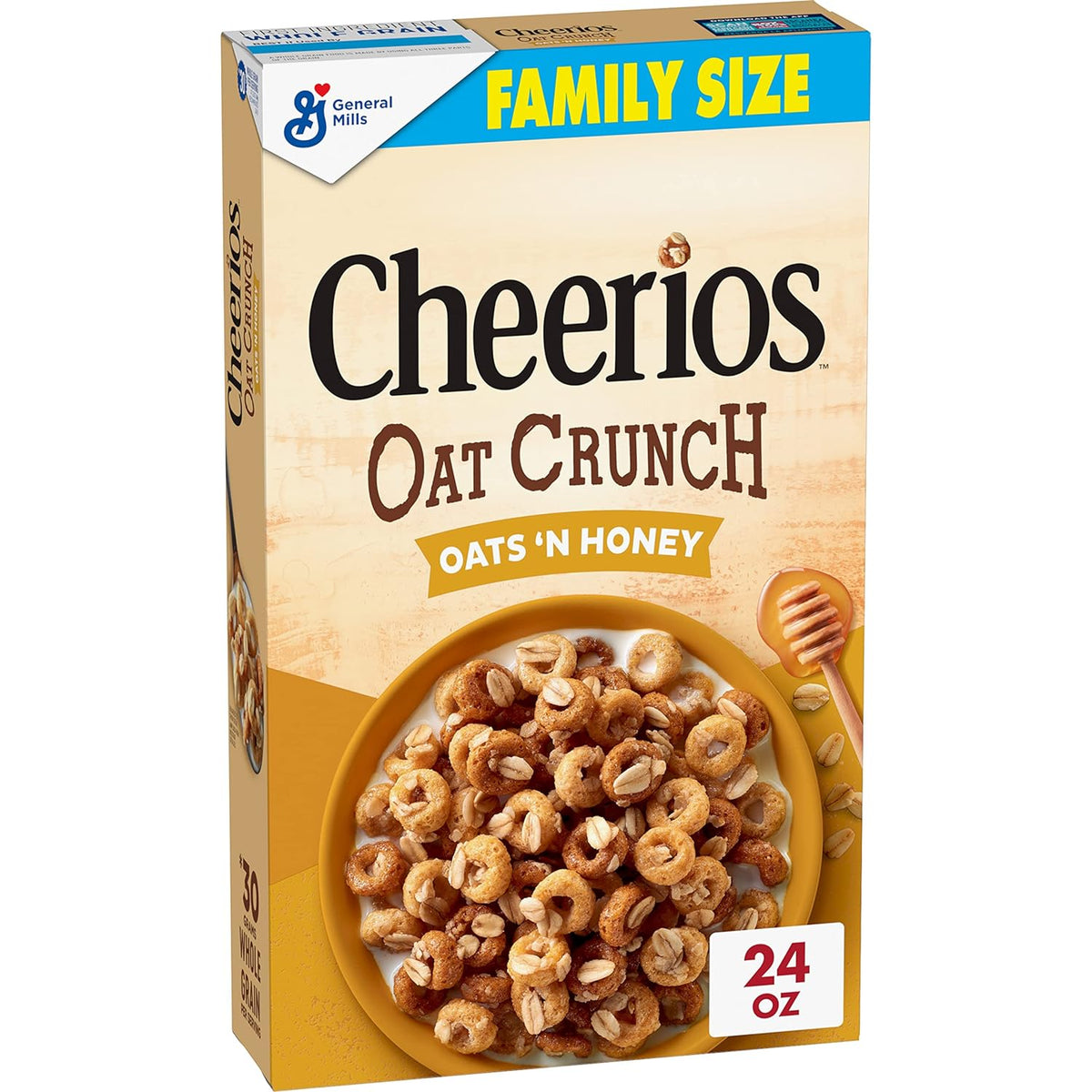 whole grain oats listed as the first ingredient, with 31g whole grain per serving