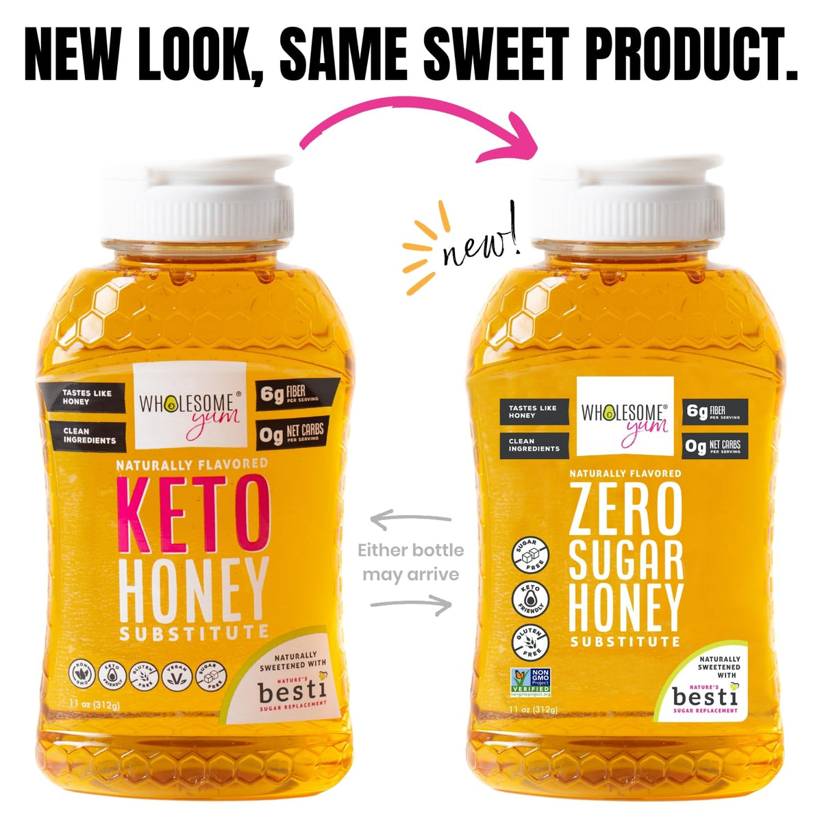 Wholesome Yum Cinnamon Keto Honey Substitute – Neutral Tone Sweetener for Calm Aesthetic Pantry Displays