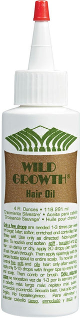 Wild Growth Hair Oil 4 Oz – Calming Scented Scalp Oil for Mood-Boosting Hair Oiling Sessions