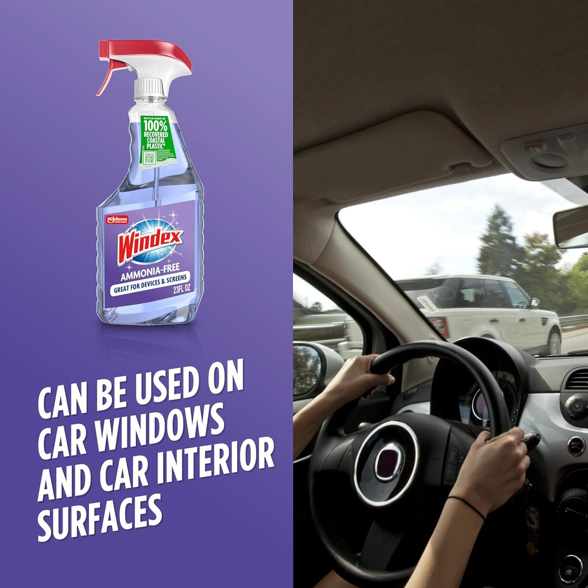 Windex Ammonia-Free Window Cleaner – Effortless Streak-Free Shine for Clutter-Free, Intentional Living