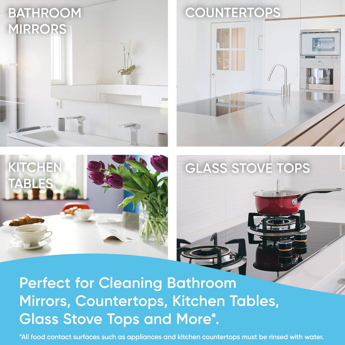 Windex Citrus Fresh Disinfectant – Streak-Free Mirror and Countertop Sanitizing for Safer Living Spaces