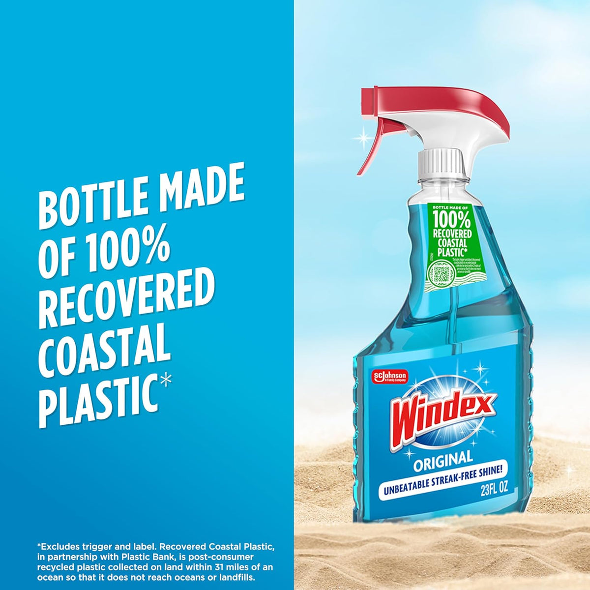 Windex Multi-Surface Glass Spray – Storefront Window Cleaning, Professional Shine for Sidewalk-Facing Shopfronts