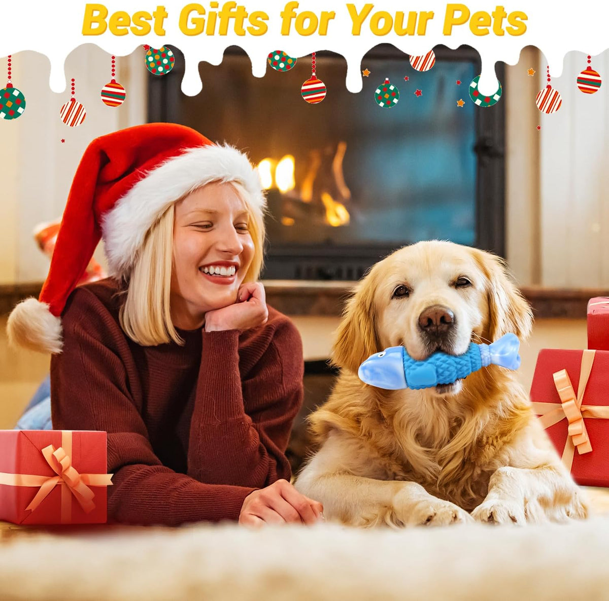 WinTour Tough Dog Chew Toy – Family Friendly Pet Toy Safe Around Children and Toddlers