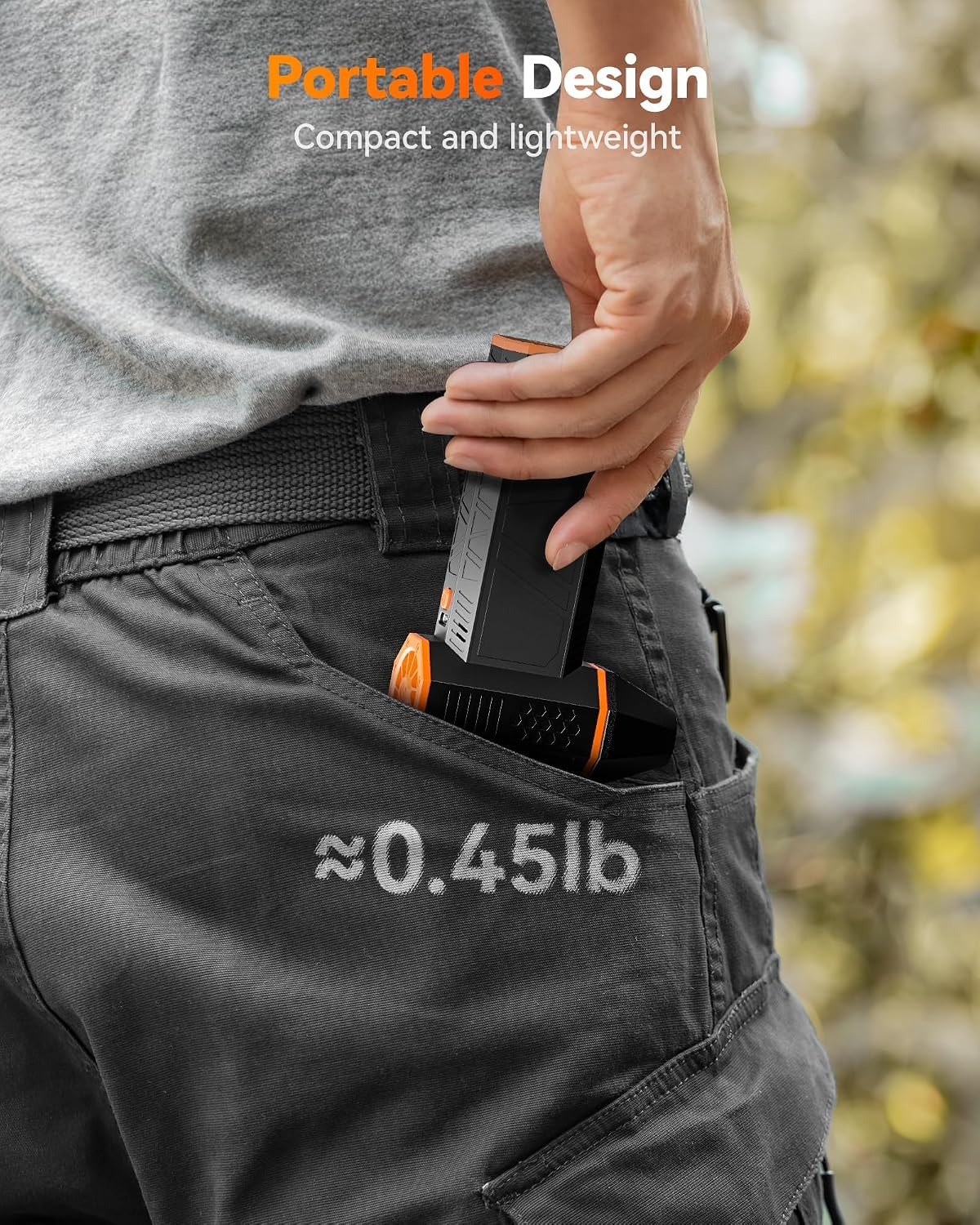 WOLFBOX MegaFlow 50 Compressed Air Duster – Unique Birthday Gift for the Photographer or Gamer in Your Life