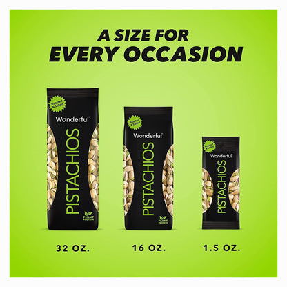 Wonderful Pistachios In Shell Roasted & Salted – Focused Work Break Snack for the Conference Room
