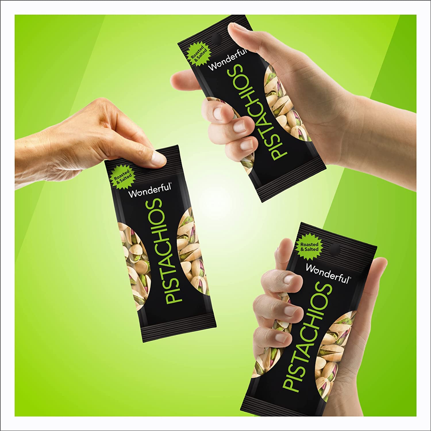 Wonderful Pistachios In Shell Roasted & Salted – Focused Work Break Snack for the Conference Room