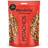 Wonderful Pistachios No Shells BBQ – Road Trip Snack for Minivan Family Trips, 11 oz Halal Certified Pack of 2
