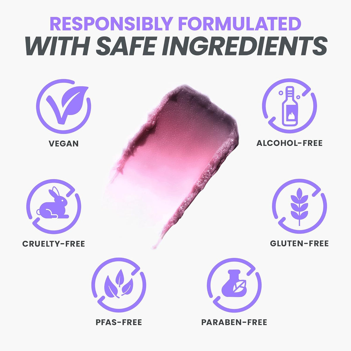 Wonderskin pHlush Multi-Use Luxury Blush and Lip Tint - Custom pH-Reactive Color in a Sleek Stick