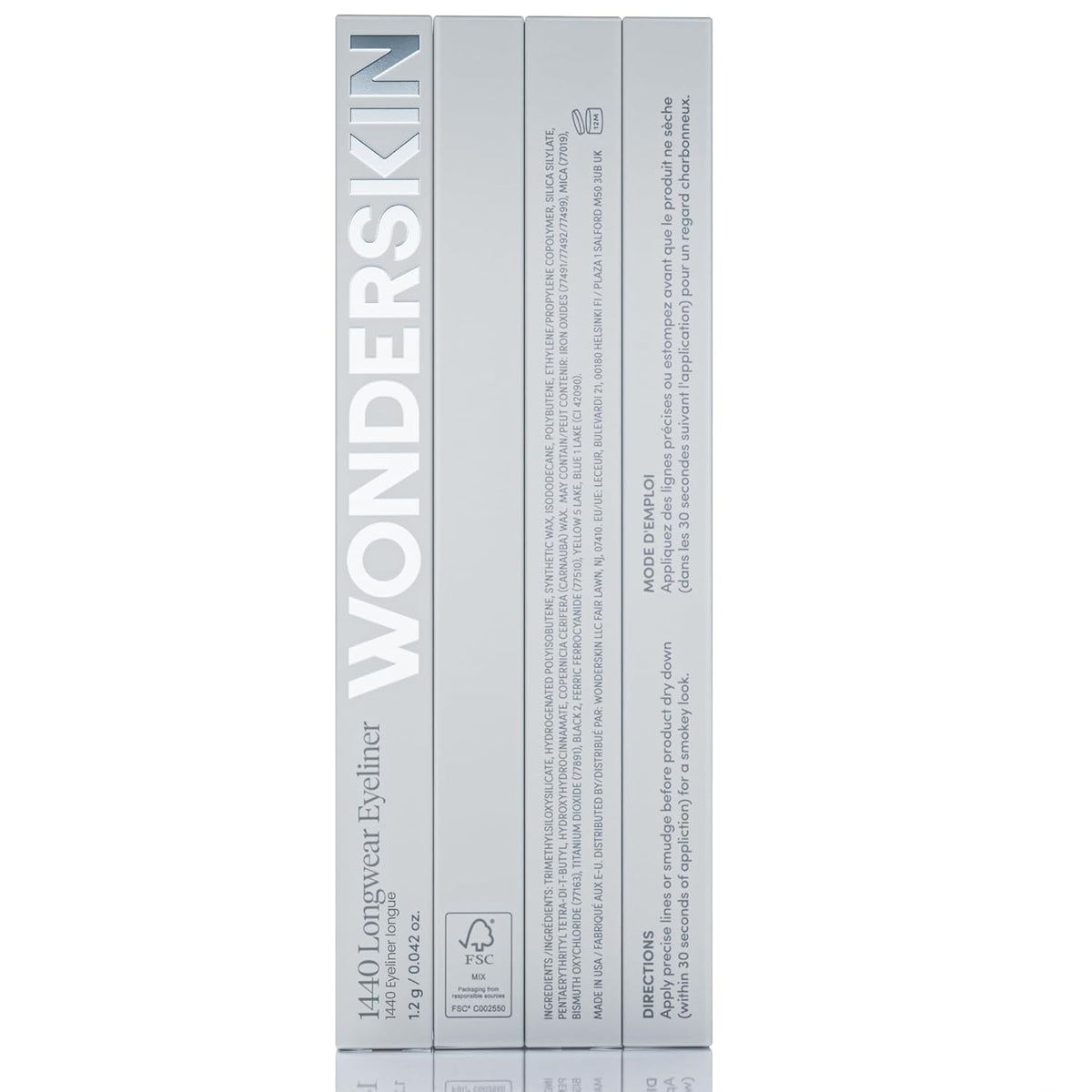 Wonderskin Waterproof Eyeliner Pencil – Anniversary Gift for Her, 24-Hour Longwear Brown Eye Makeup