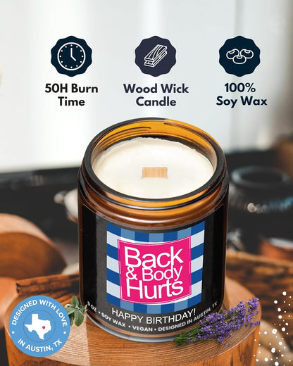 wood wick that produces a gentle crackling sound and slow, clean burn
