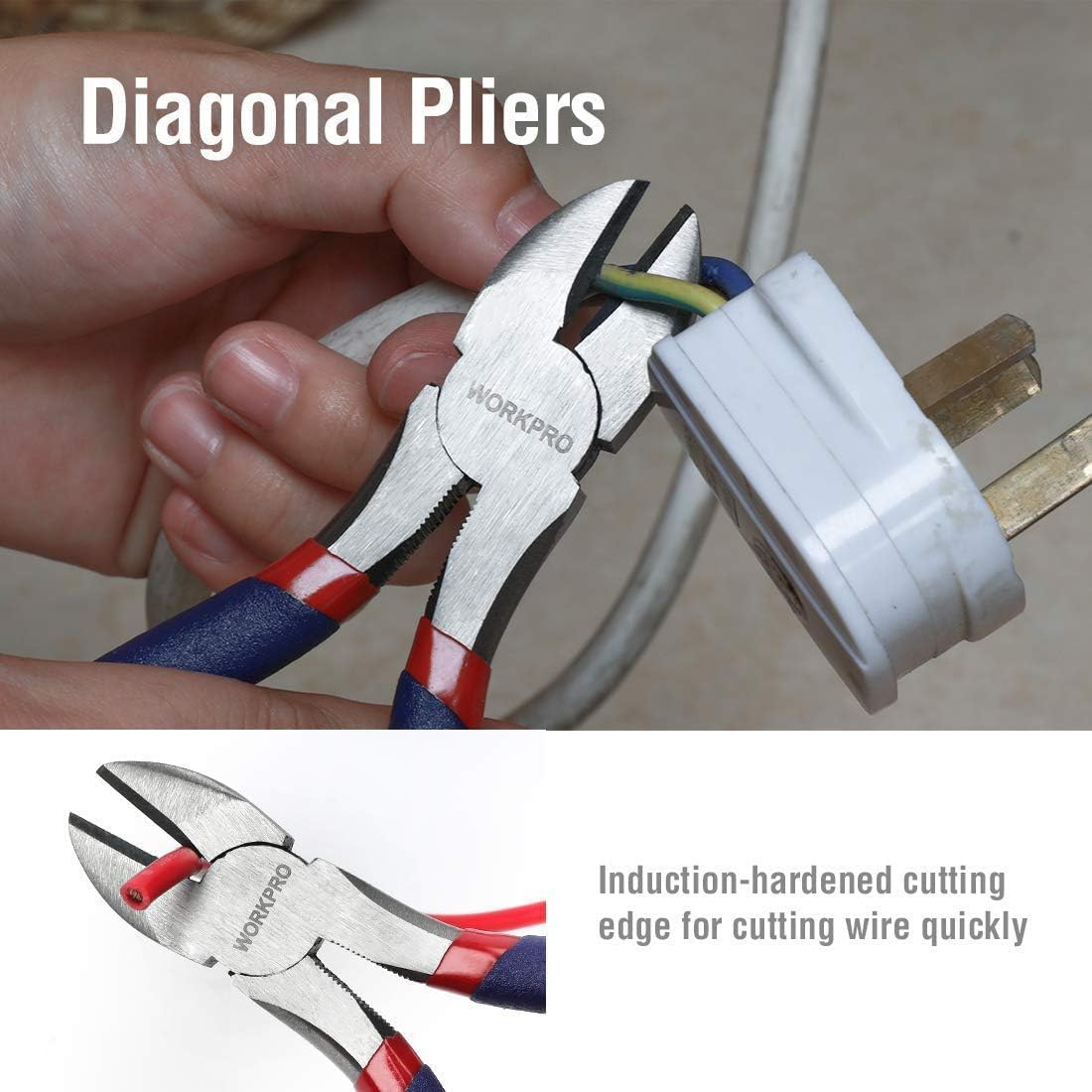WORKPRO 10-Inch Water Pump and Slip Joint Pliers Set – Streamline Plumbing Fixes in One Visit