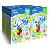Wyler's Light Singles To Go Powder Packets – Low-Calorie Lemonade Mix for Wellness Lifestyle, 96 Servings Bulk Case of Single-Serve Sticks