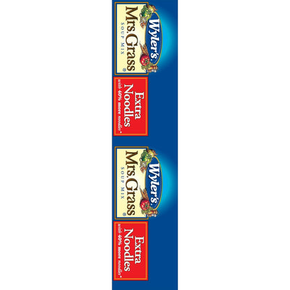 Wyler's Mrs. Grass Extra Noodles Soup Mix – Office Breakroom Pantry Stock for Busy Workweeks