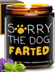 Funny Dog Candle