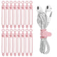 16pcs-pink - 4.2 Inch