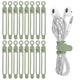 16pcs-green - 4.2 Inch